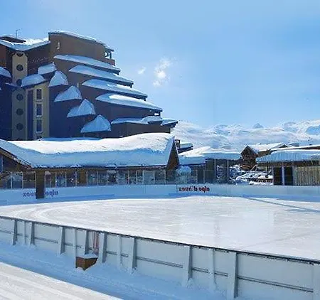 2/4 Pers - Plein Centre - Vue Panoramique Appartement Alpe d'Huez Buitenkant foto