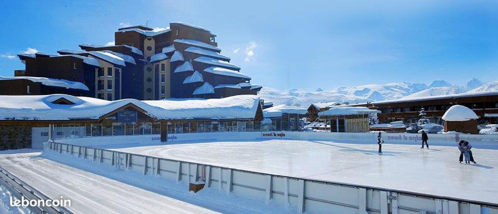 Appartement 2/4 Pers - Plein Centre - Vue Panoramique Alpe dʼHuez